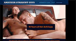 Desktop Screenshot of amateurstraightguys.com